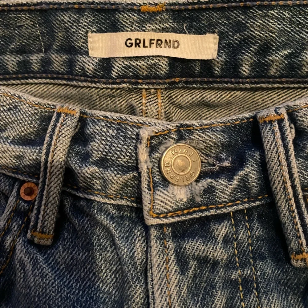 GRLFRND x Revolve Helena High Rise Straight Jean - Picture 11 of 12